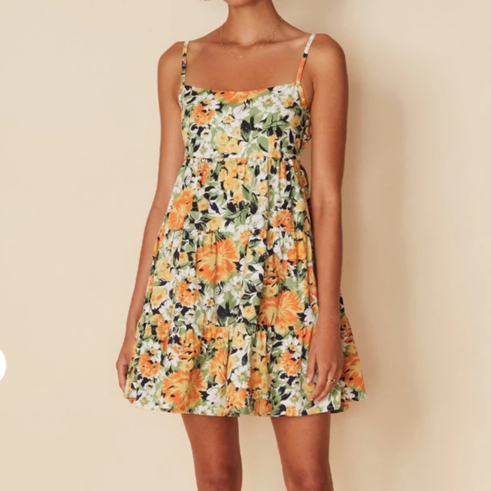 Faithful the brand Octavia short dress